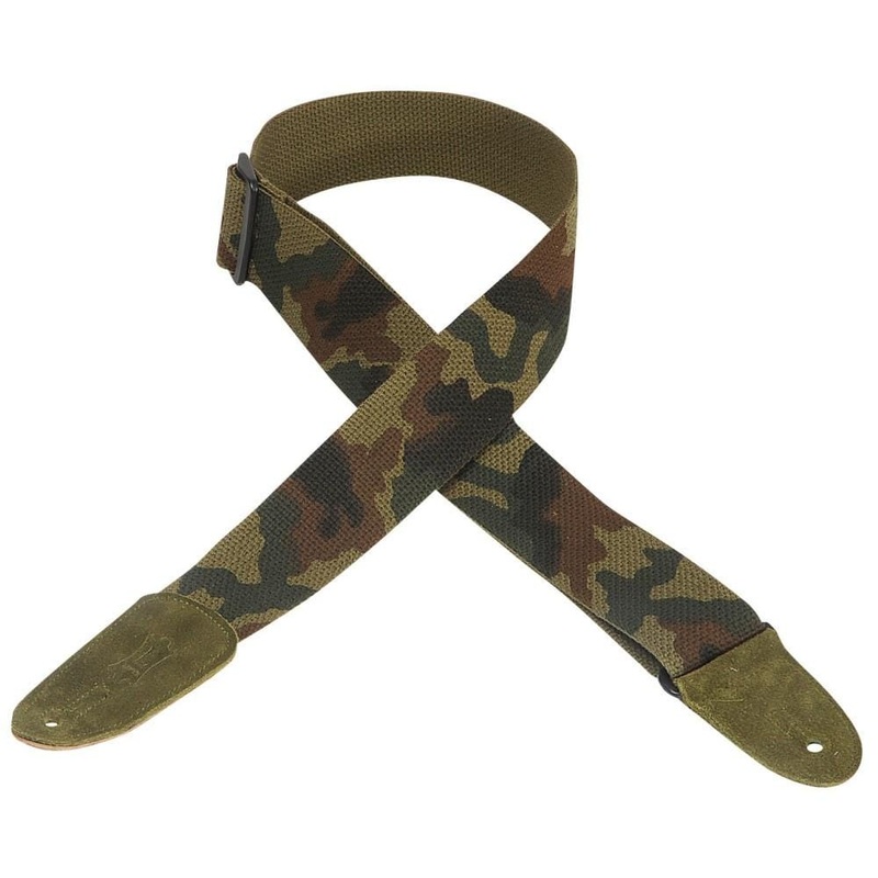 Levy’s Cotton Classics Guitar Strap – Camouflage