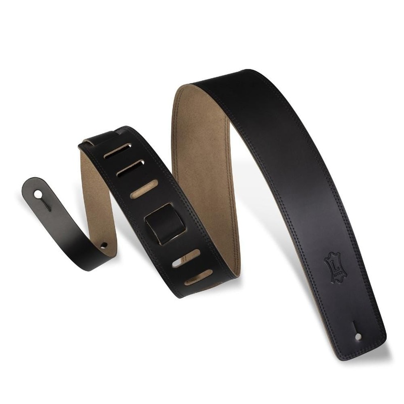 Levy’s DM1 Leather Guitar Strap with Suede Back