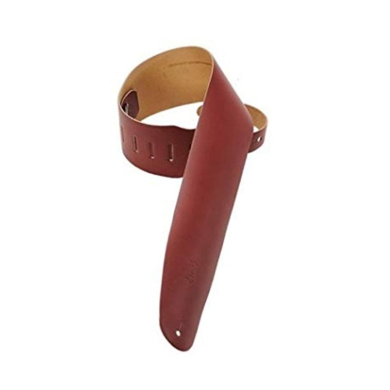 Levy’s M4 Leather Guitar Strap -Walnut
