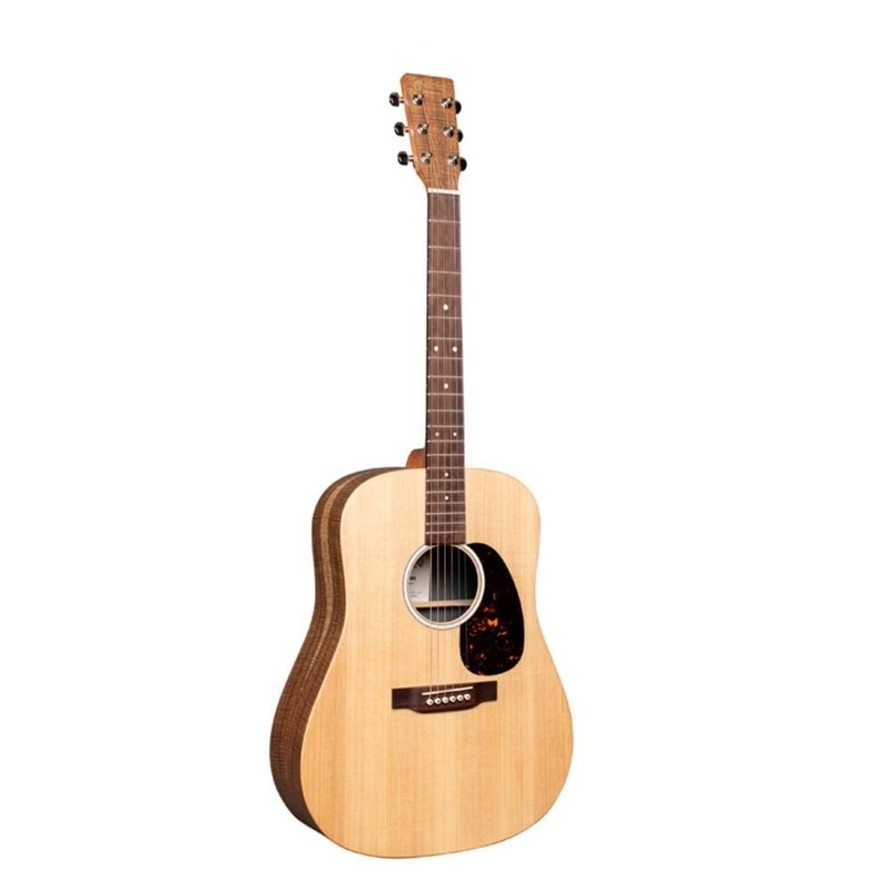 Martin DX2E Dreadnought Semi Acoustic Guitar with Gig Bag T429564623489