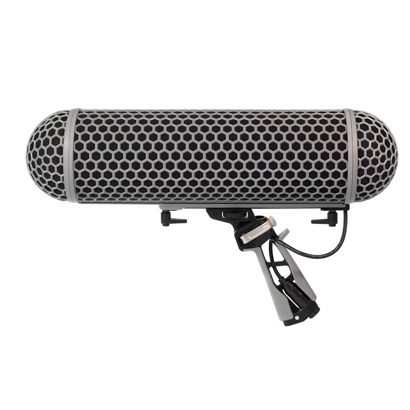 RODE Blimp Windshield and Rycote Shock Mount Suspension System