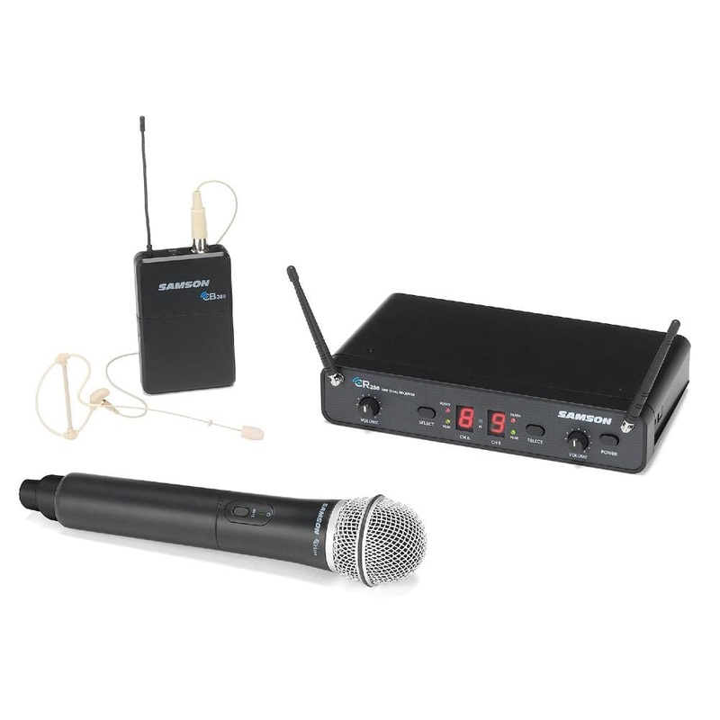 Samson CR288 Concert Pro Combo Dual-Channel Wireless System