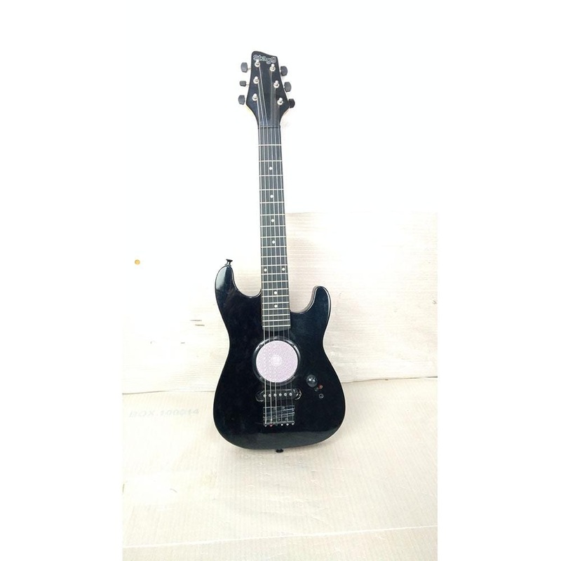 Stagg Junior Electric Guitar With Built In Amplification – Black – Open Box B Stock