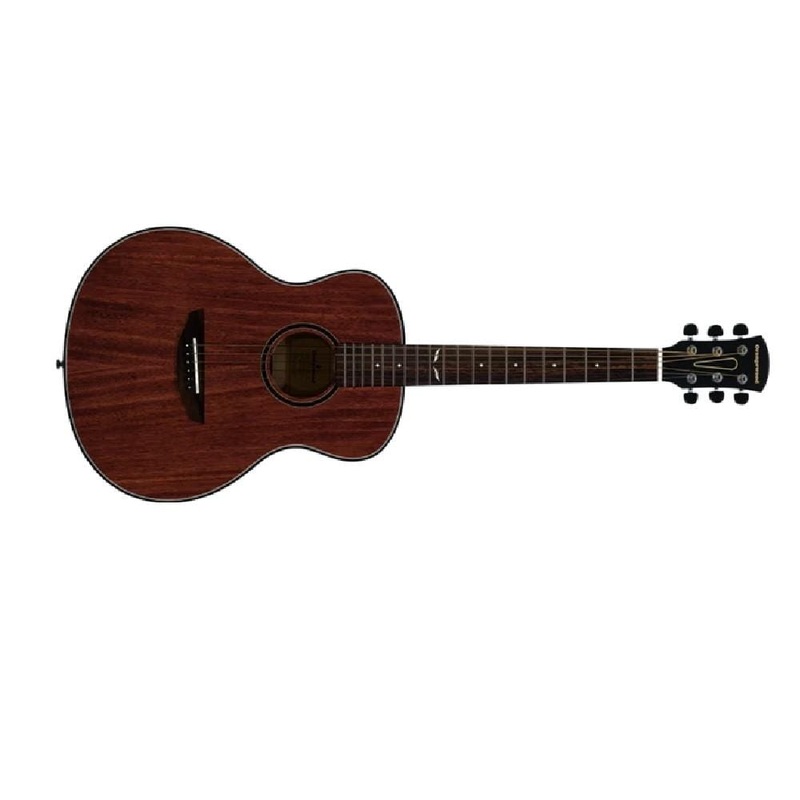 Orangewood Oliver Jr. Mini Fishman Sonitone Electronics Solid Mahogany Top Acoustic Guitar