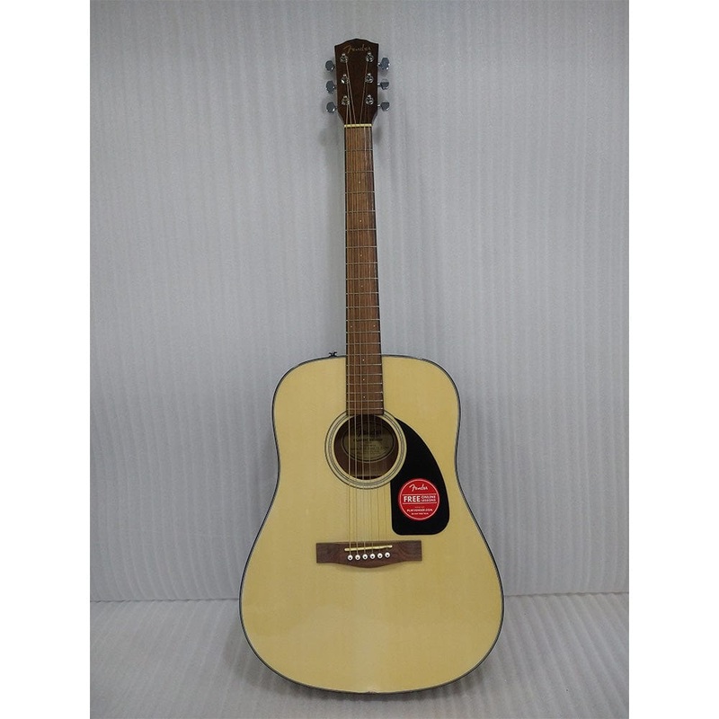 Fender CD 60 Dread V3 DS 6 String Acoustic Guitar with Dust Cover, Strap, Picks, Cloth & E-book – Open Box B Stock