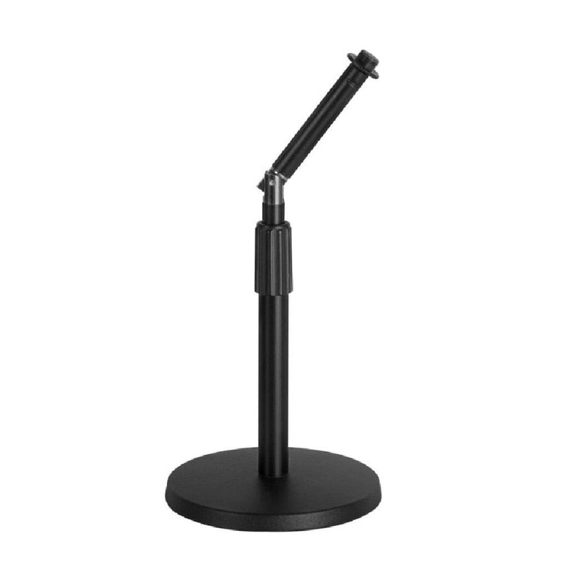 On-Stage DS8200 Adjustable Desktop Microphone Stand with Rocker-Lug