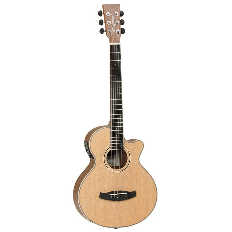 Tanglewood DBT TCE BW Discovery Super Folk Travel Electro Acoustic Guitar
