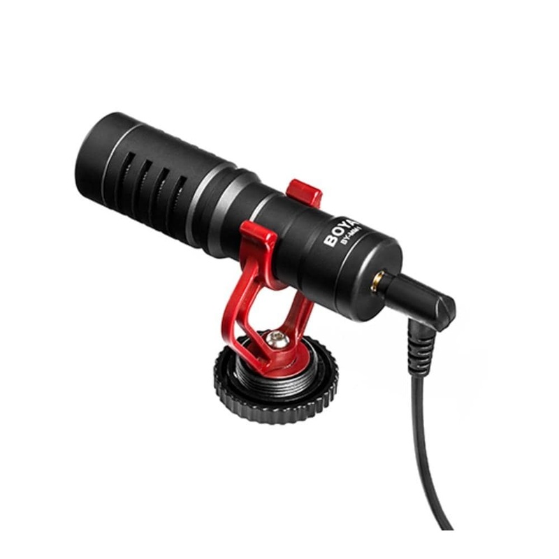 Boya BY-MM1 Universal Cardioid Condenser Microphone – Black – Open Box