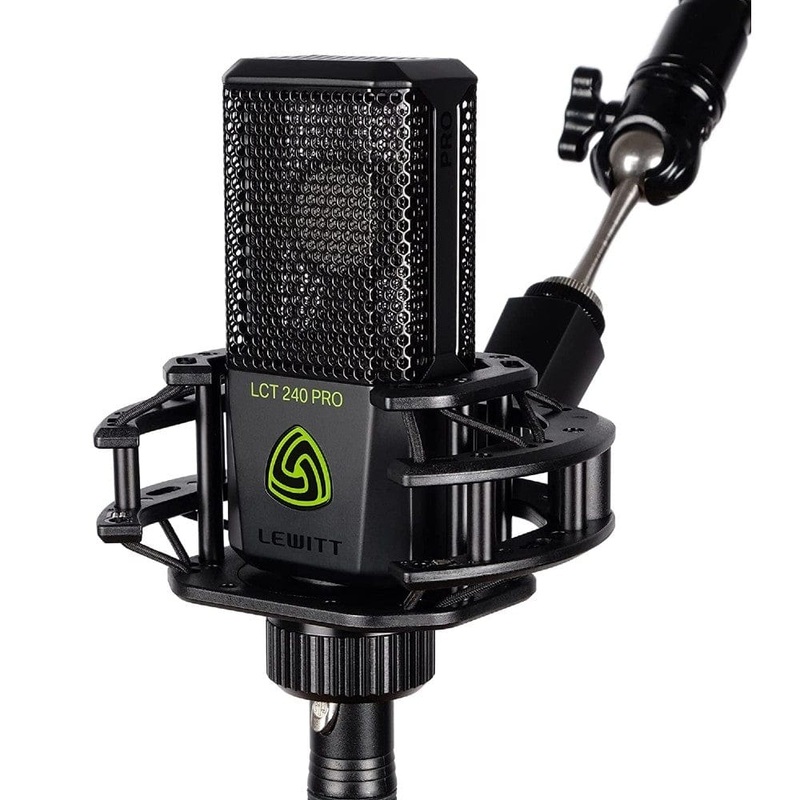 Lewitt LCT-240 Pro Value Pack Cardioid Condenser Microphone with Shockmount