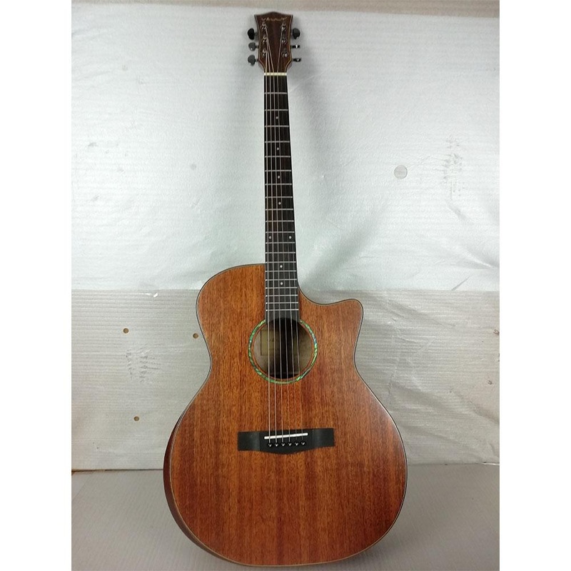 Vault S360T-SK 41-inch Premium Cutaway Acoustic Guitar with Blend 301 Pickup – Open Box B Stock