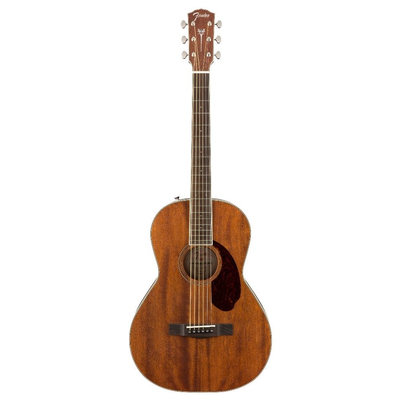 Fender PM-2 Parlor NE All Mahogany Acoustic Guitar with Case