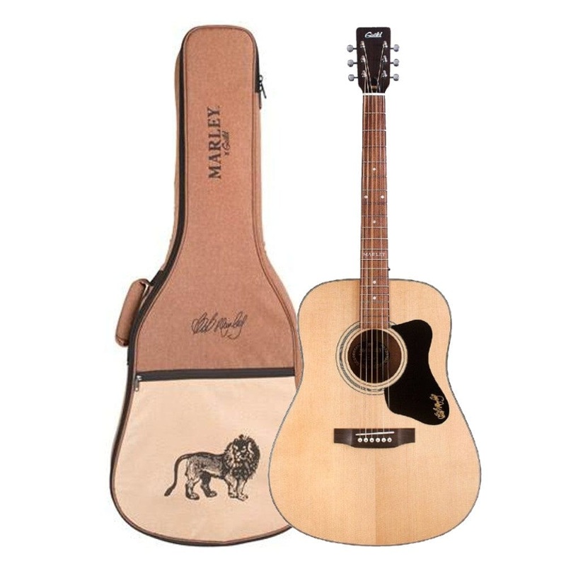 Guild A 20 Bob Marley Signature Series Acoustic Guitar with Gigbag