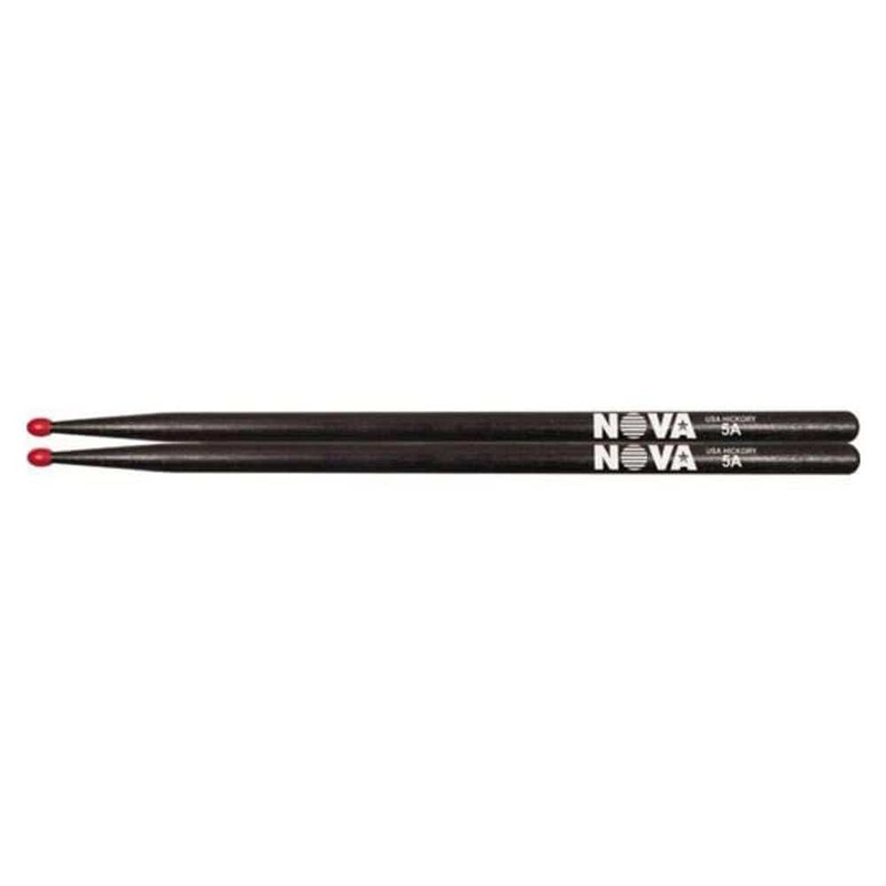 Vic Firth Nova N5ANB Black 5A Nylon Tip Drum Sticks
