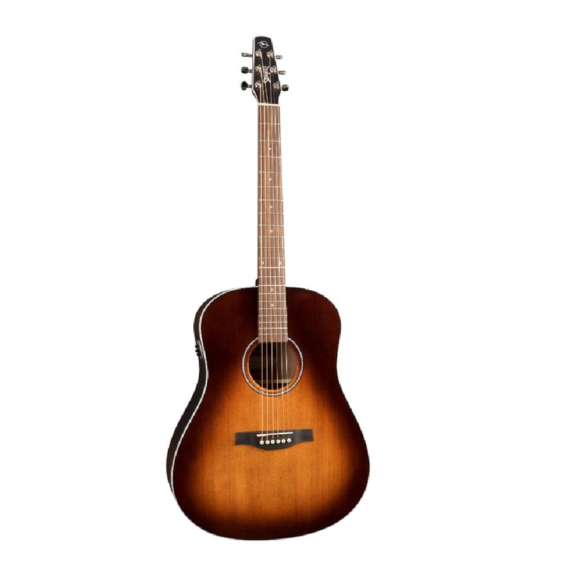 Seagull Maritime SWS Mahogany Burnt Umber GT QIT Electro Acoustic Guitar