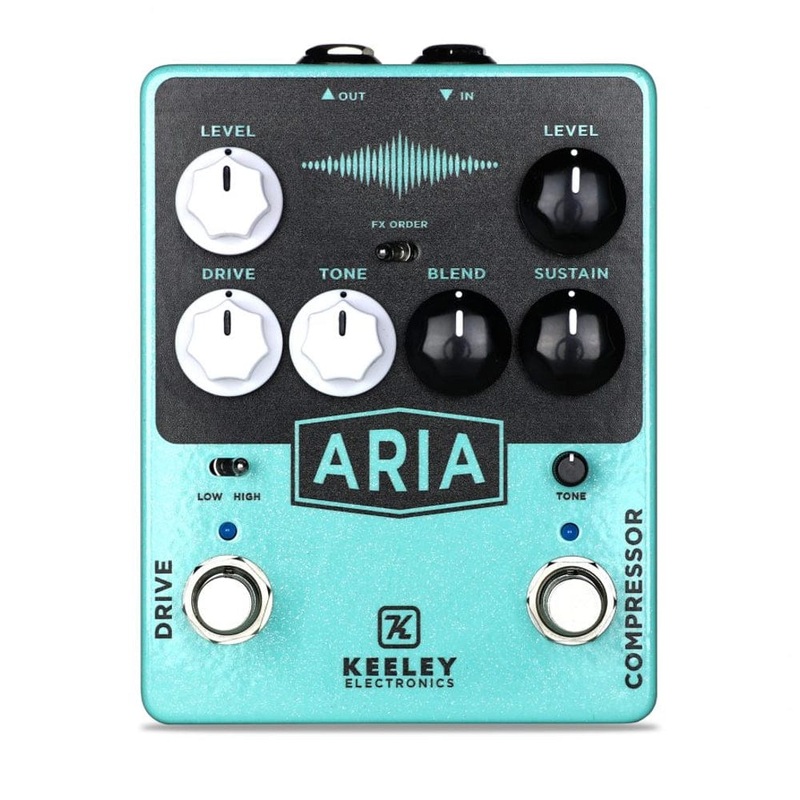 Keeley Electronics Aria Compressor Drive Effect Pedal