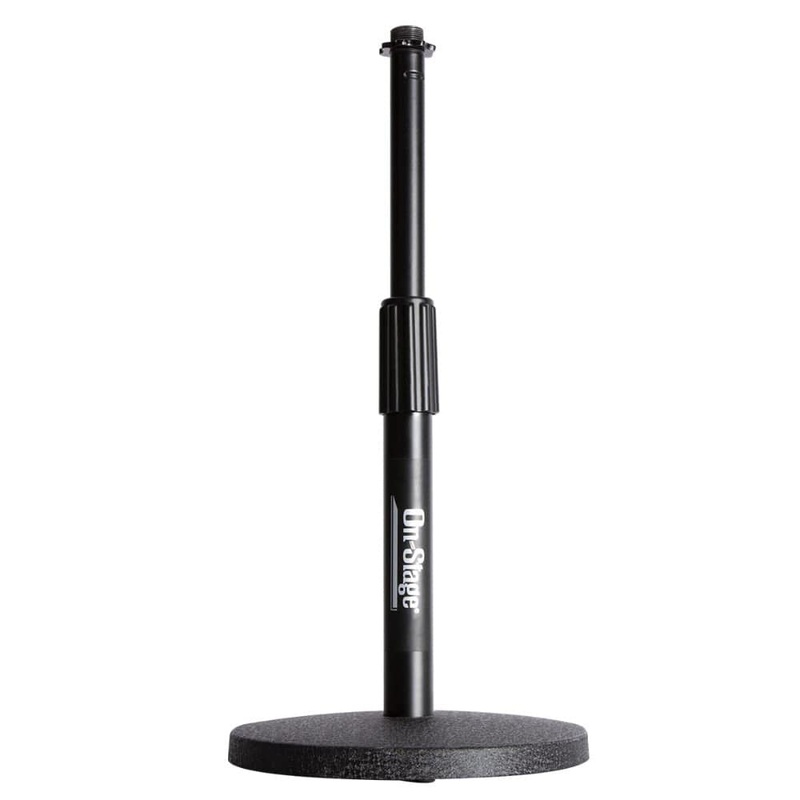 Onstage DS7200B Adjustable Desktop Microphone Stand