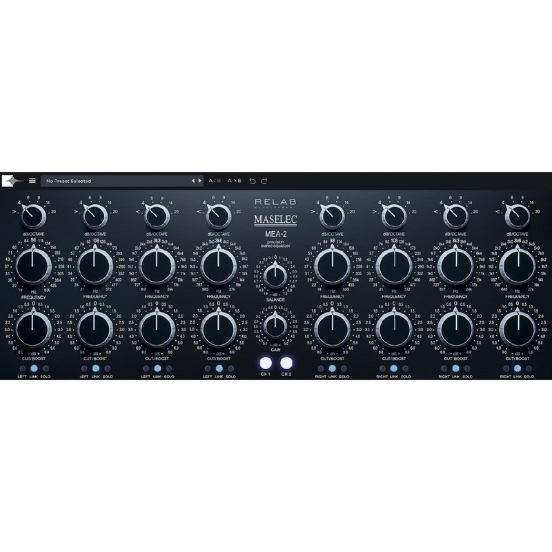 Relab Maselec MEA-2 Precision Stereo EQ