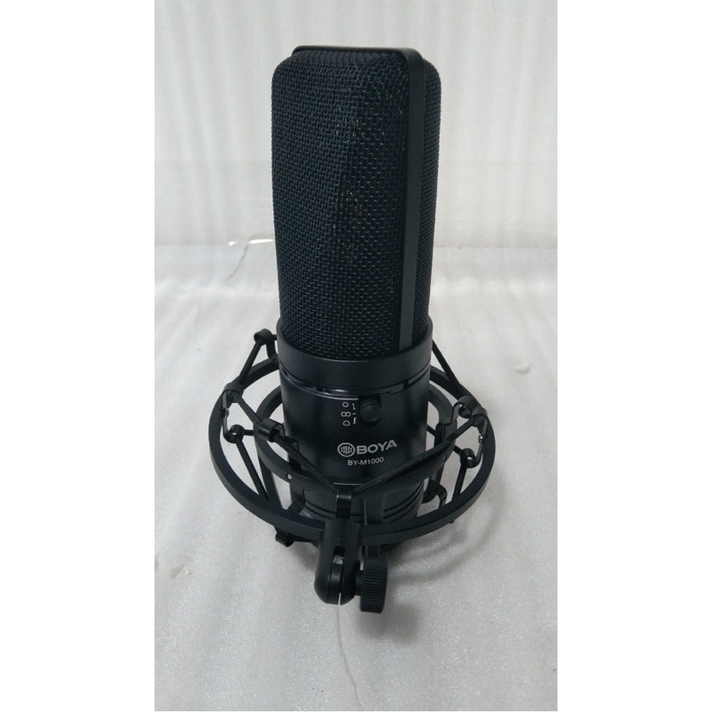 Boya BY-M1000 Large-Diaphragm Omnidirectional Condenser Microphone – Open Box B Stock