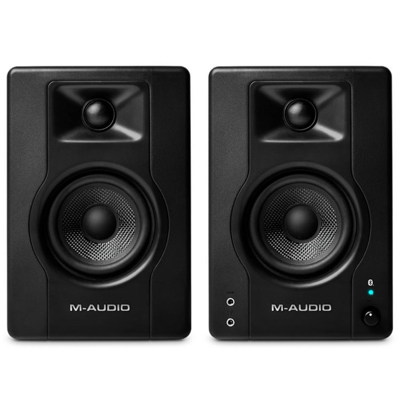 M-Audio BX3 BT 20-Watt Multimedia Bluetooth Reference Monitors Speaker – Pair