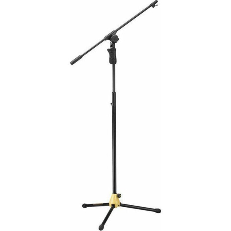 Hercules Stands MS651B Tripod Microphone Stand with 2-in-1 Clamp