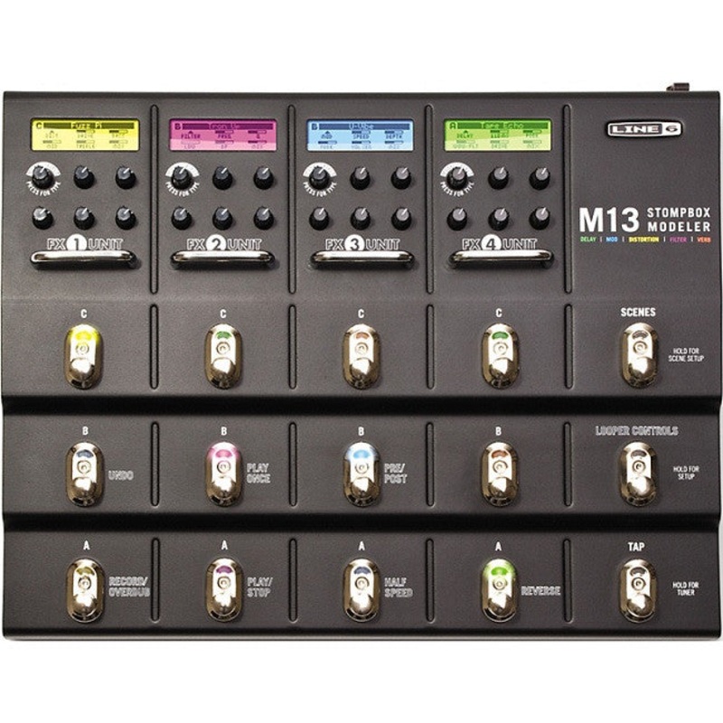 Line 6 M13 Stompbox Modeler Guitar Multi Effects Pedal