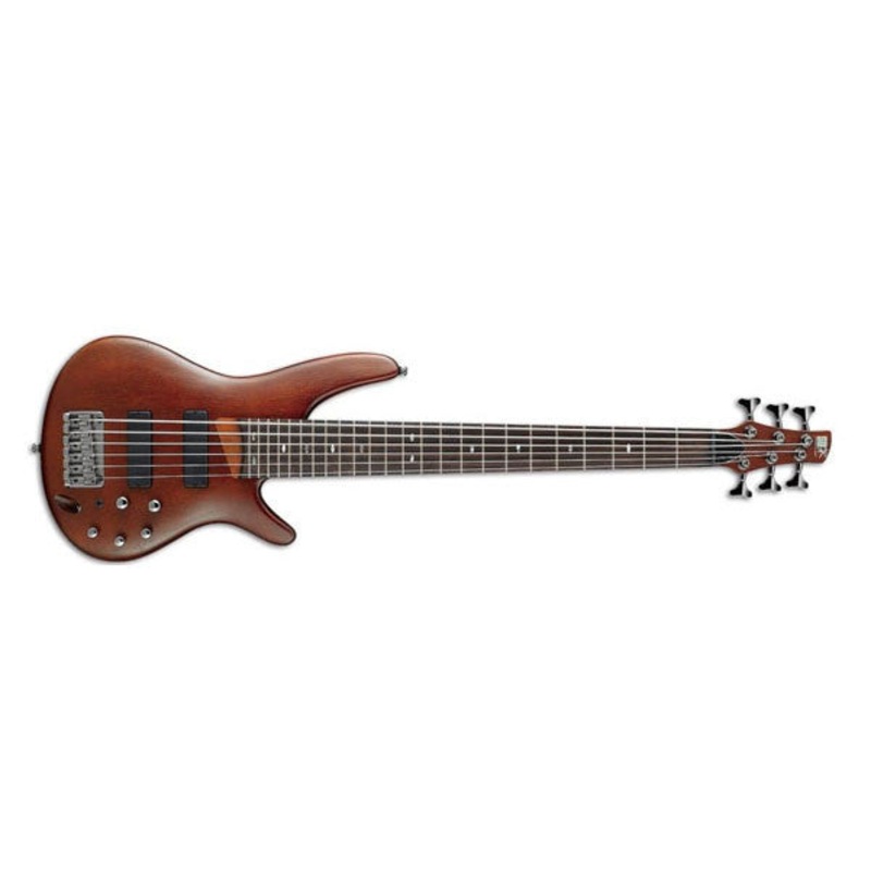 Ibanez SR506 6-String Bass Guitar – Brown Mahogany