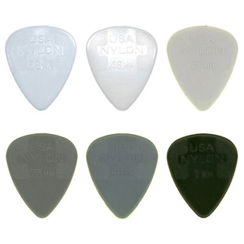 Dunlop Nylon Standard Guitar Pick – One Dozen