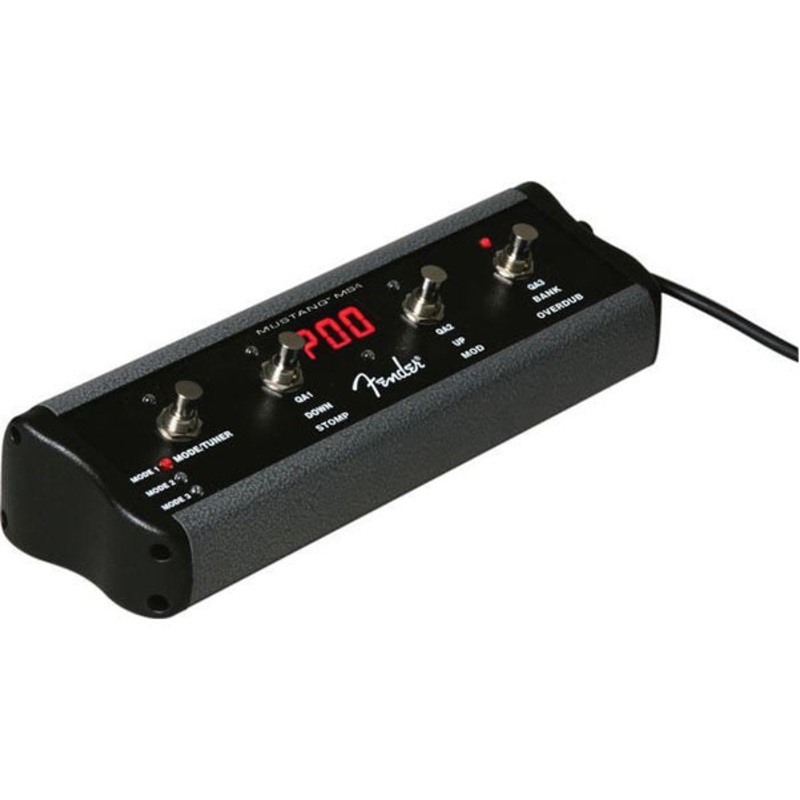 Fender 4-Button Footswitch for Mustang Amps Black