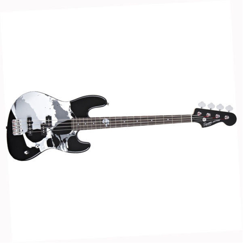 Fender Squier Frank Bello Jazz Bass Guitar – Black