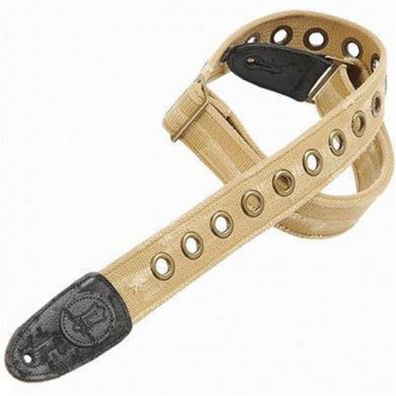 Levy’s Guitar Strap MC8TWG-TAN Heavy Cotton Worn Look