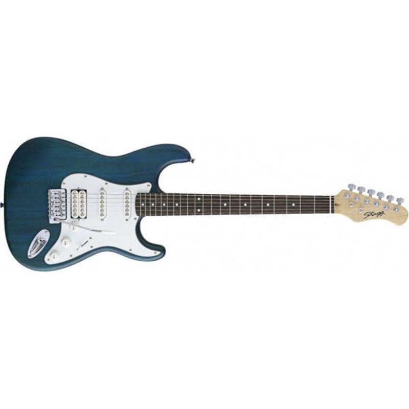 Stagg S402-STB Electric Guitar – Satin Blue