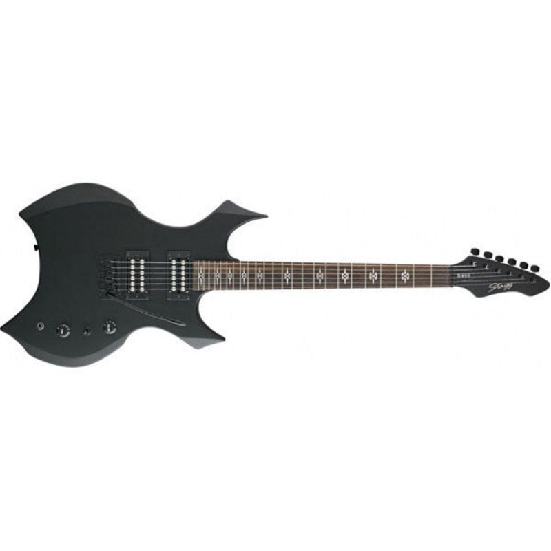 Stagg X400-GBK Electric Guitar – Gothic Black