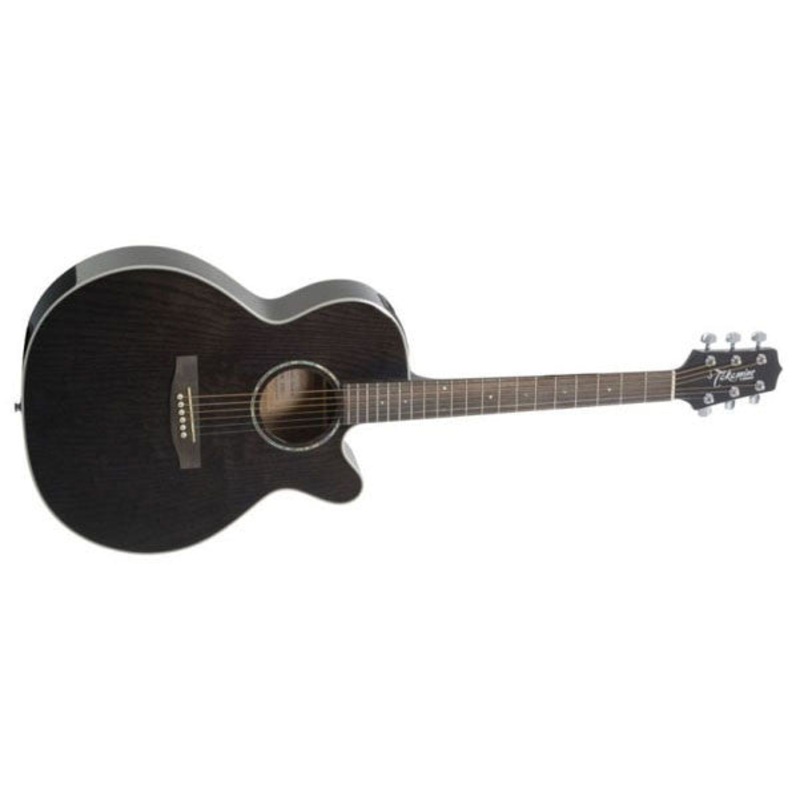 Takamine EG440C QMT Acoustic-Electric Guitar with TP-4T Pick Up Black