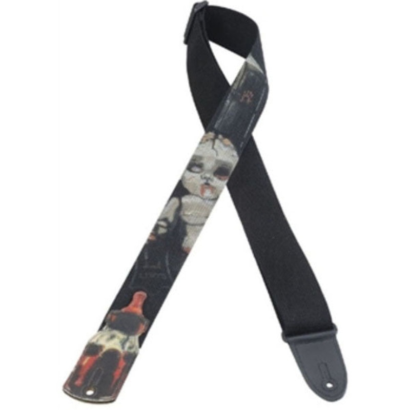 Levy’s MC8PZ-002 2inch Cotton Zombie Baby Guitar Strap