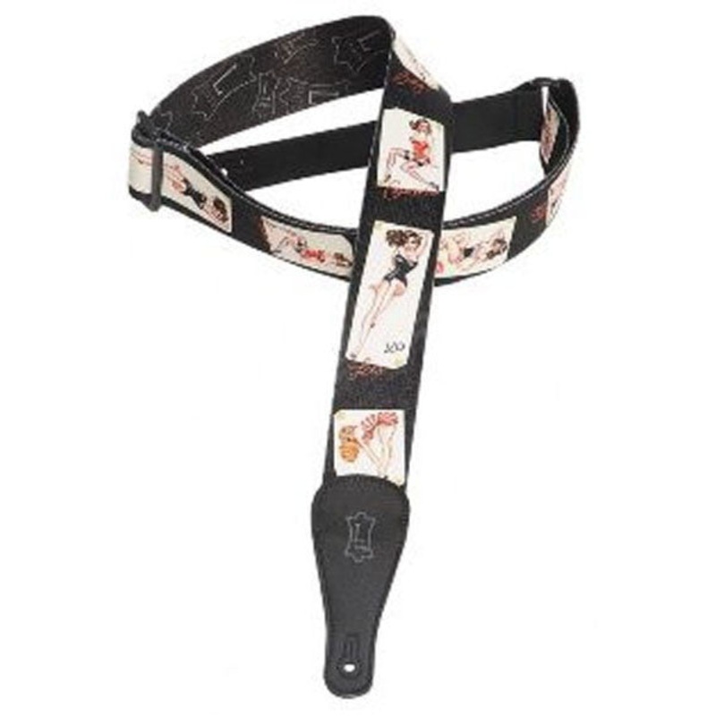 Levys 2inch MPS2-072 Sonic Art Polyester Guitar Strap