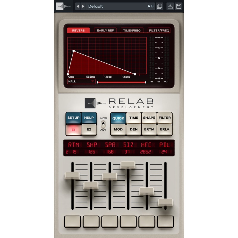 Relab LX480 Dual-Engine Reverb V4 Reverb Plugin