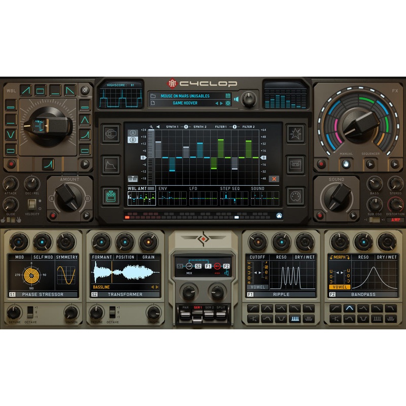 Sugar Bytes Clyop Bass Synthesizer