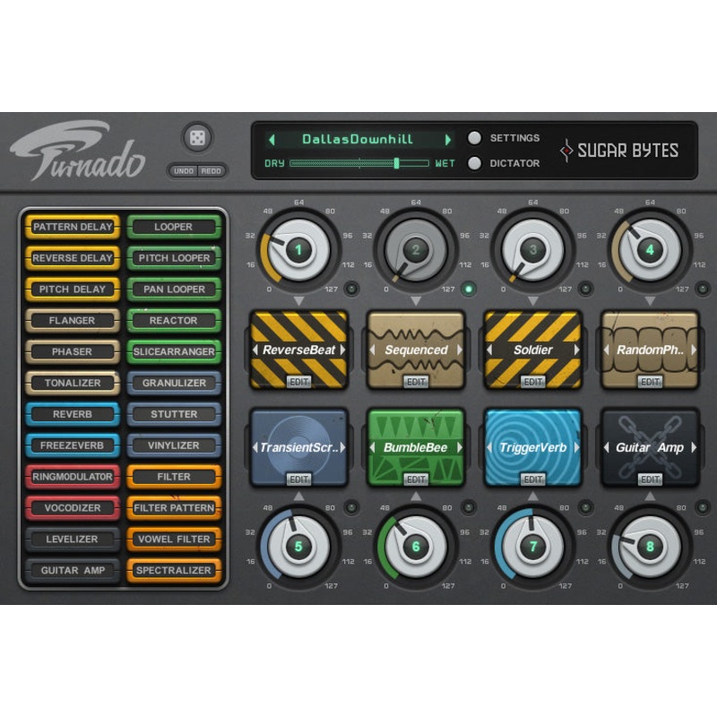Sugar Bytes Turnado Distortion
