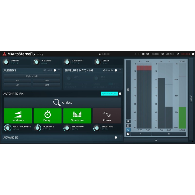 MELDA MAutoStereoFix Stereo Imaging