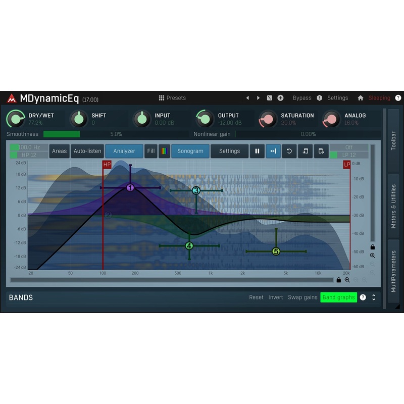 MELDA MDynamicEq Dynamic Equalizer