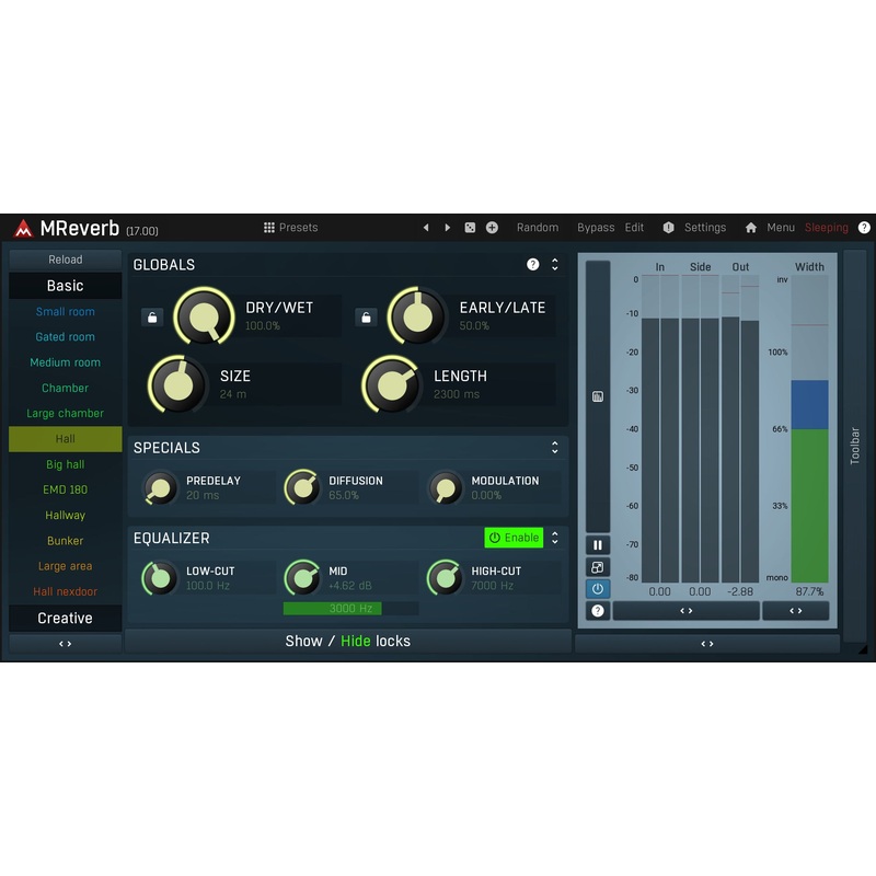 MELDA MReverb Reverb