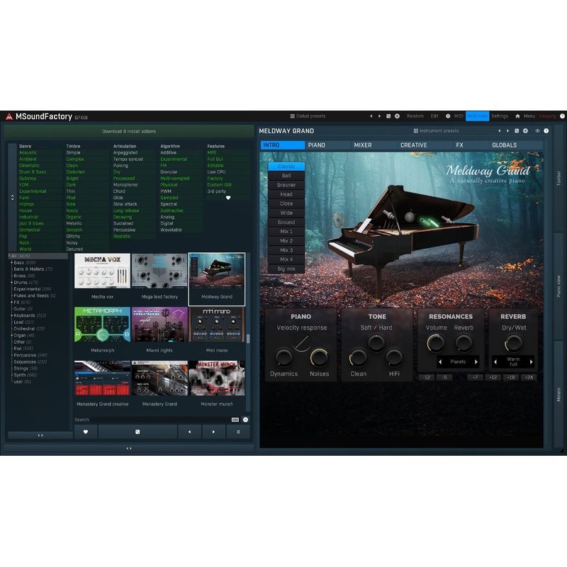 MELDA MSoundFactory Sound Design Tool