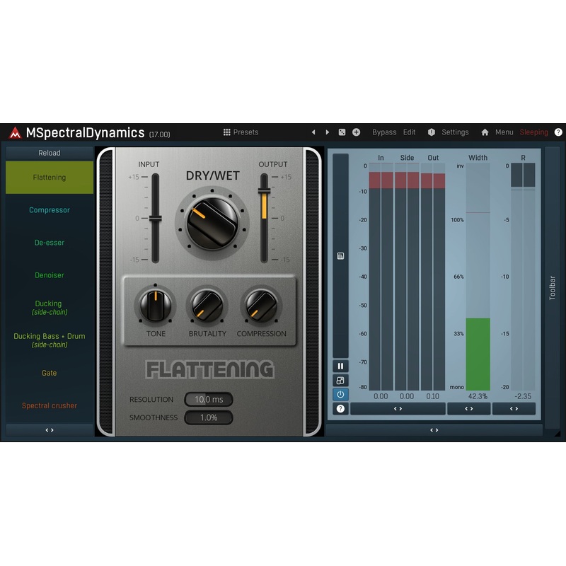 MELDA MSpectralDynamics Multiband Dynamics
