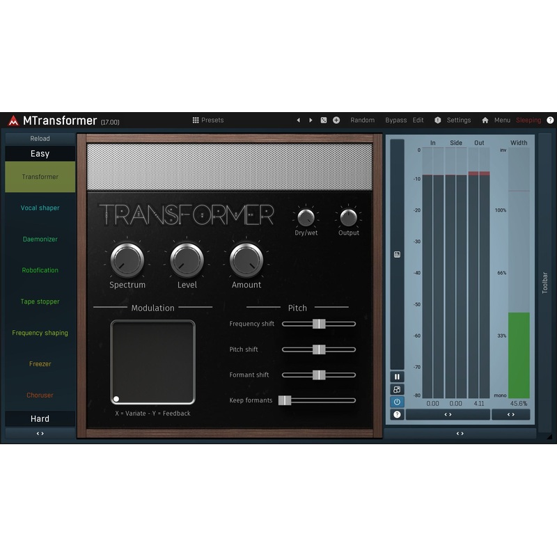 MELDA MTransformer Multi-Effect