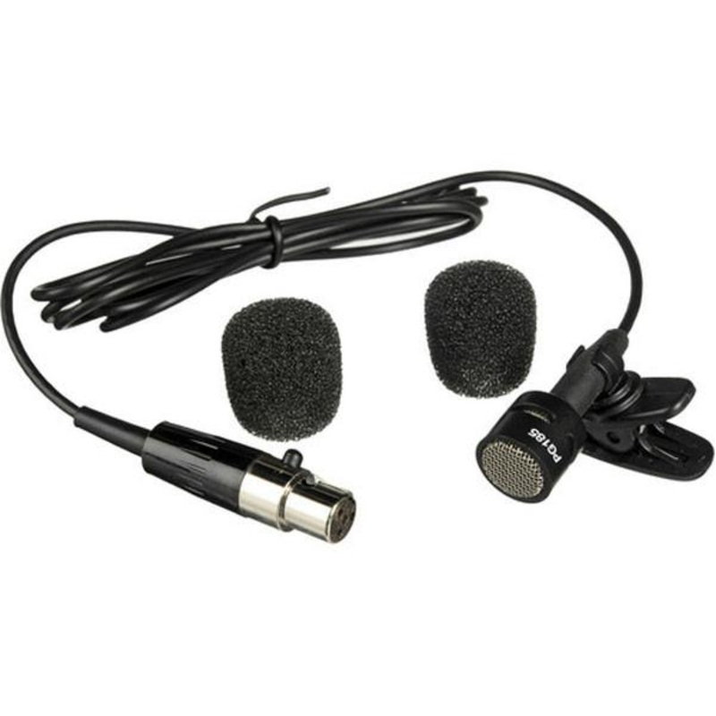Shure PG185-TQG Cardioid Condenser Lavalier Microphone with TA4-F