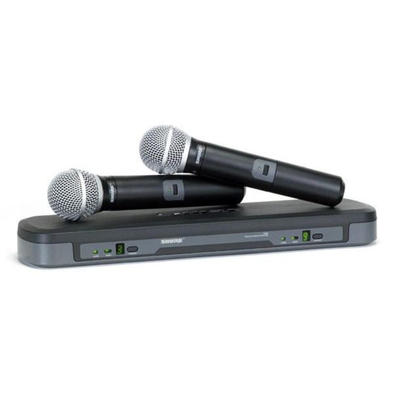 Shure PG288/PG58 Dual Vocal Wireless System