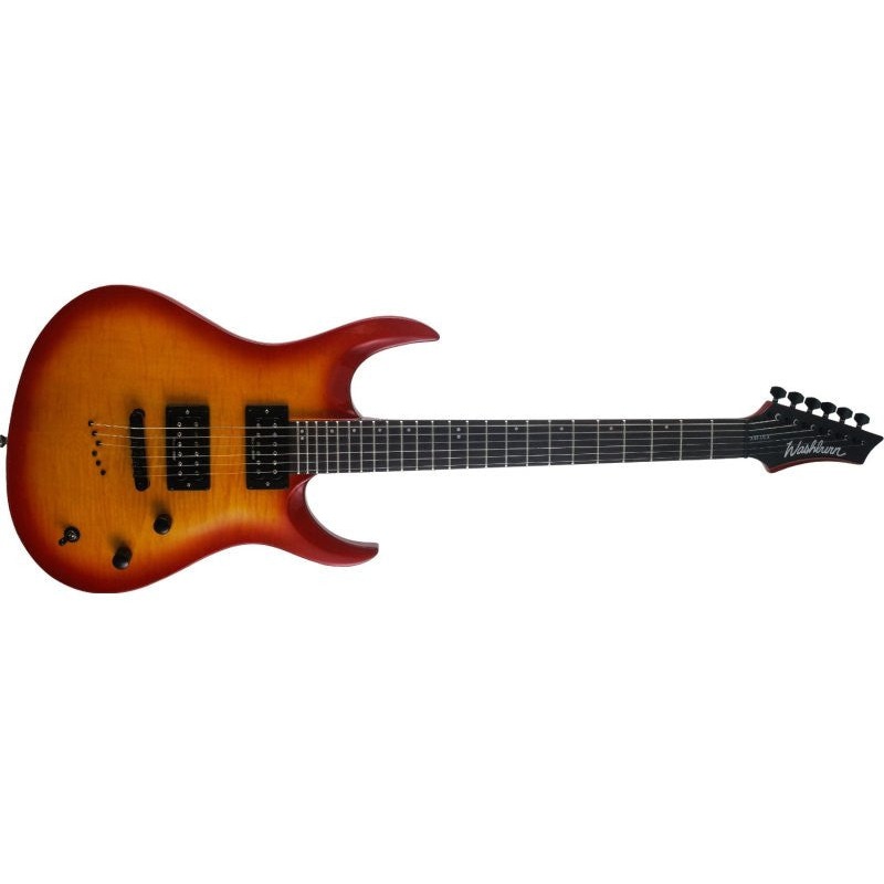Washburn XMDLX2FRPB Electric Guitar XM Series FR – Pearl Black