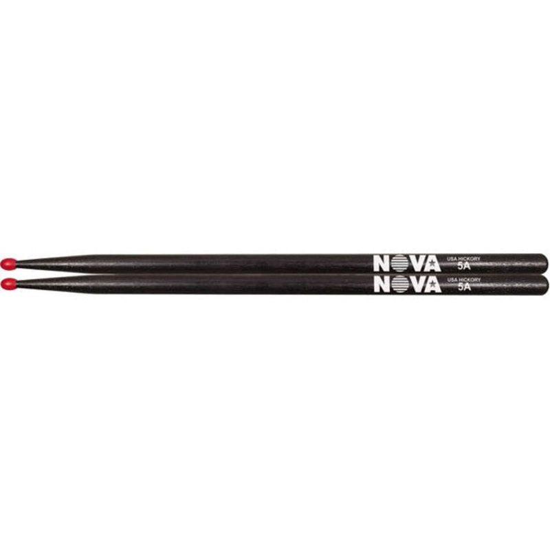 Vic Firth Nova Hickory Drumsticks Black 5AN
