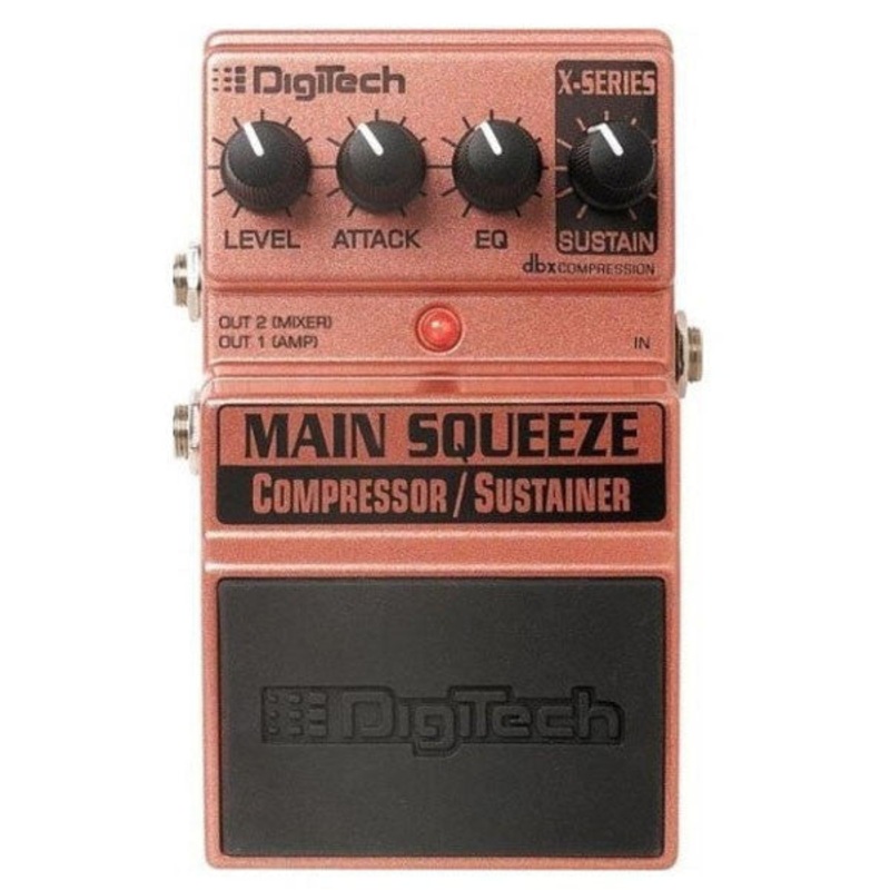 DigiTech XMS Main Squeeze Compressor – Sustainer Pedal