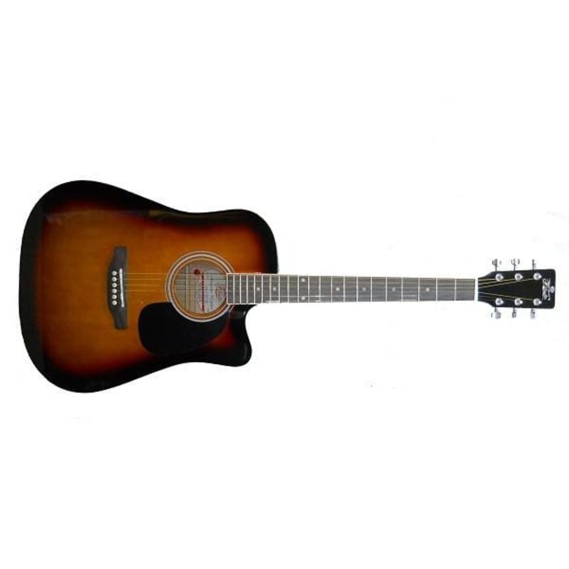 Pluto HW41C-201 Acoustic Guitar Sun Burst – Open Box